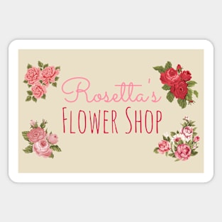 Rosetta's Flower Shop Sticker